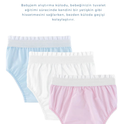 Babyjem Alıştırma Külodu 3 Yaş Pembe