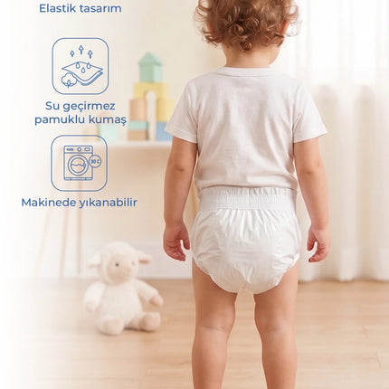 Babyjem Alıştırma Külodu 3 Yaş Beyaz