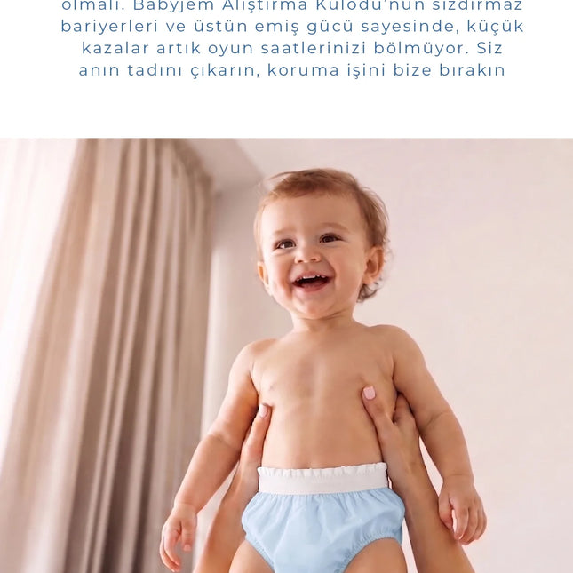 Babyjem Alıştırma Külodu 3 Yaş - Mavi