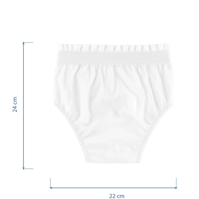 Babyjem Alıştırma Külodu 2li Set 3 Yaş Beyaz