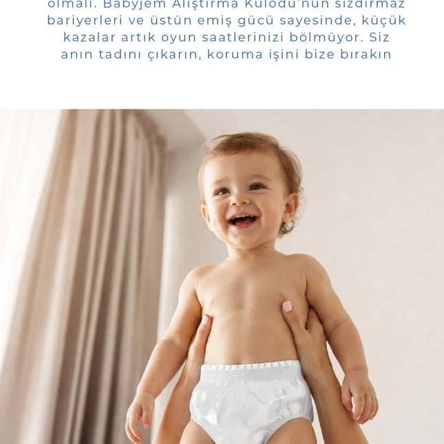 Babyjem Alıştırma Külodu 2li Set 3 Yaş Beyaz