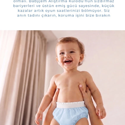 Babyjem Alıştırma Külodu 2li Set 2 Yaş Mavi
