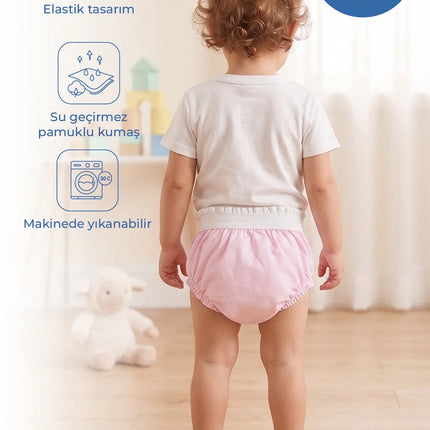 Babyjem Alıştırma Külodu 2'li Paket 2 Yaş Pembe