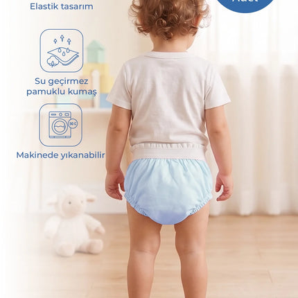 Babyjem Alıştırma Külodu 2'li Paket 3 Yaş Mavi