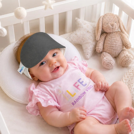 Babyjem Kepçe Kulak Önleyici ve Uyku Bandı Antrasit