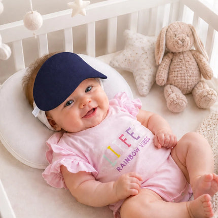 Babyjem Kepçe Kulak Önleyici ve Uyku Bandı Lacivert