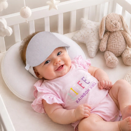 Babyjem Kepçe Kulak Önleyici ve Uyku Bandı Gri