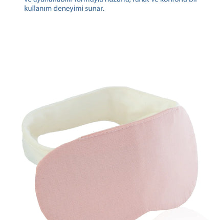 Babyjem Kepçe Kulak Önleyici ve Uyku Bandı Pudra