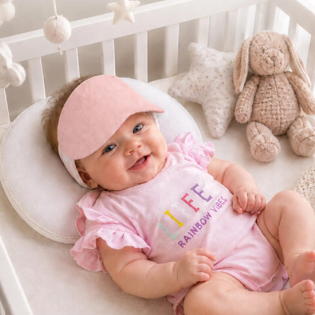Babyjem Kepçe Kulak Önleyici ve Uyku Bandı Pudra