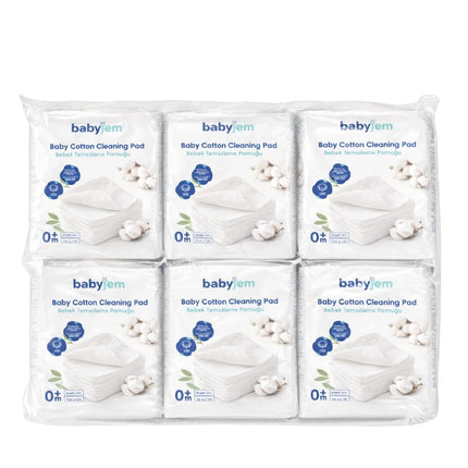 Babyjem Ultra Hassas Bebek Temizleme Pamuğu 12'li Fırsat Paketi (720 Adet)