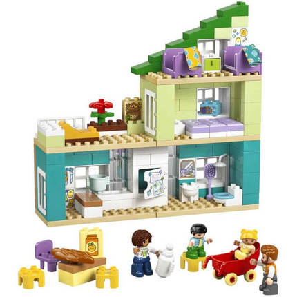 LEGO DUPLO Kasabası 3’ü 1 Arada Figürlü Modern Aile Evi
