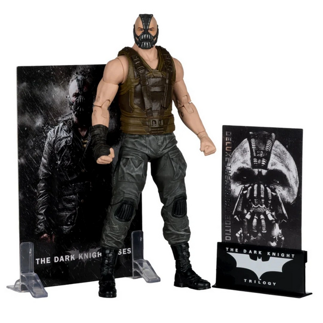 McFarlane Toys- DC Multiverse Bane The Dark Knight Rises 7" Aksiyon Figür (Deluxe Theatrical Edition)