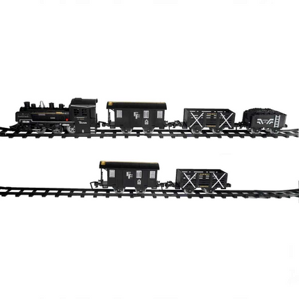 Classic Steam Battery Operated Train Set 40 Pieces 1603C