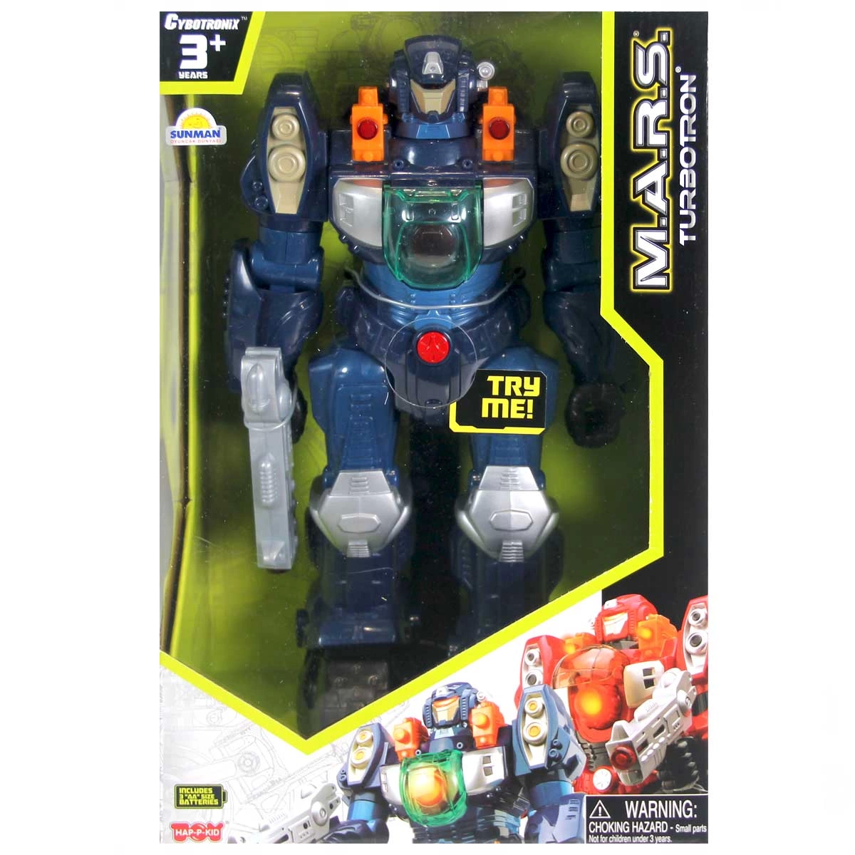 MARS Turbotron Light and Sound Walking Robot