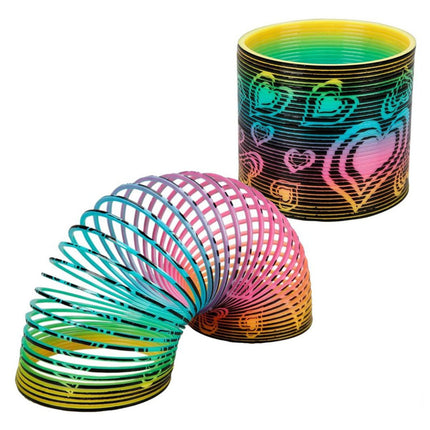 Rainbow Black Neon Stress Spring