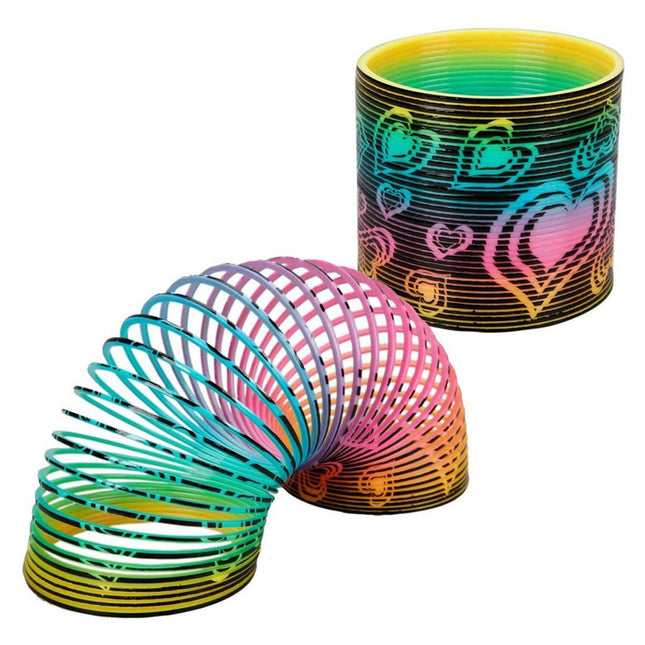 Rainbow Black Neon Stress Spring