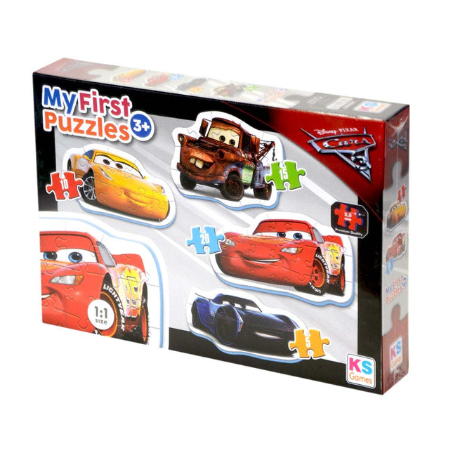 KS Cars My First Puzzle 4 in 1
