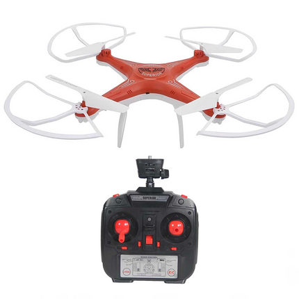 F661 Drone 6 Channel Remote Control Quad Copter with Wi-Fi Camera