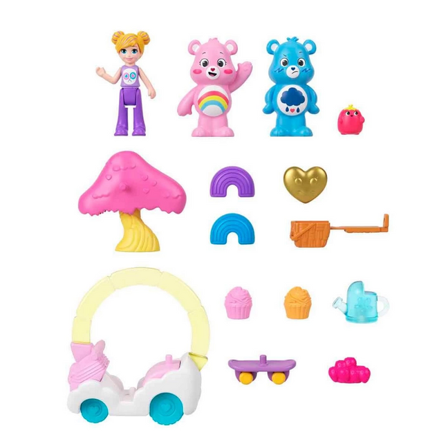 Polly Pocket Care Bears Compact Play Set