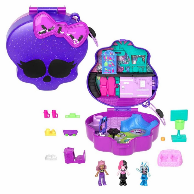 Polly Pocket Monster High Compact Playset
