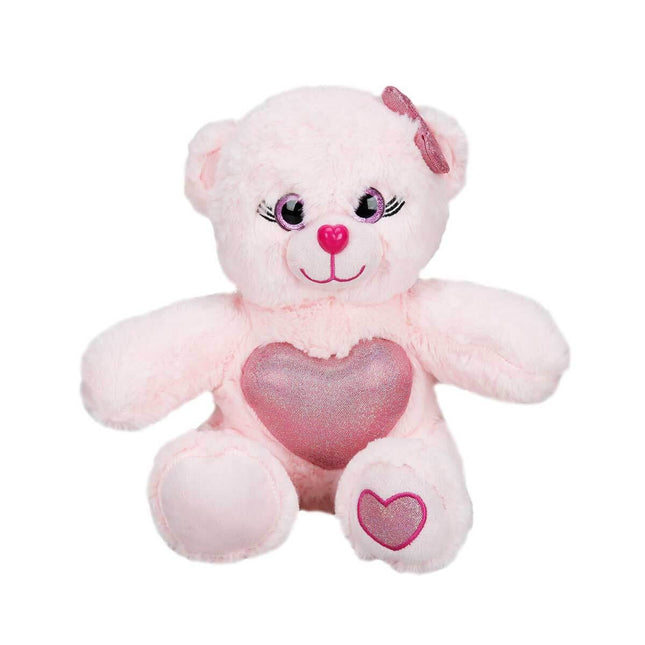 Colorful Plush Bear 26 cm.