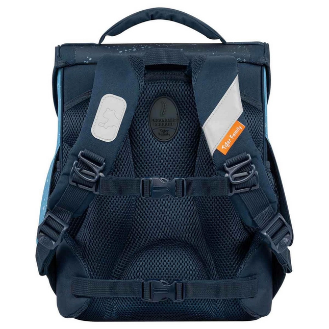 Illuminated Navy Blue School Bag