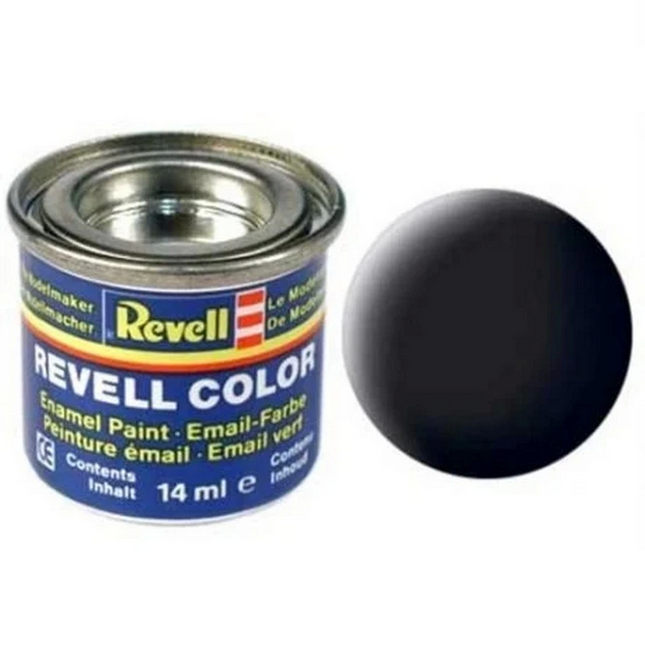 Email Color - Black - Matte - Paint 14 ml