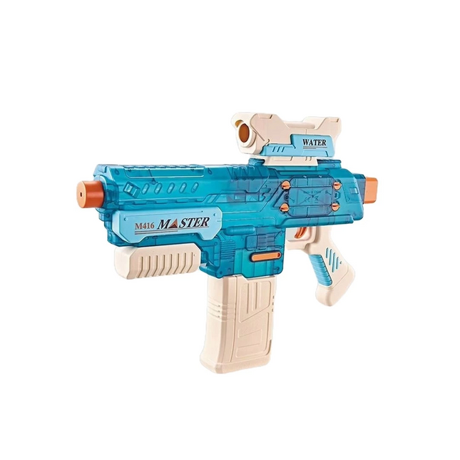 Battery-Powered Water Gun with Binoculars