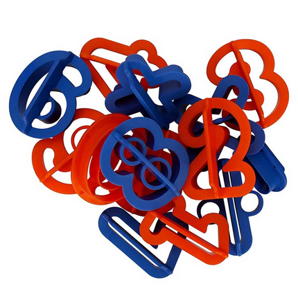 14 Piece Play Dough Mold Set – Numbers