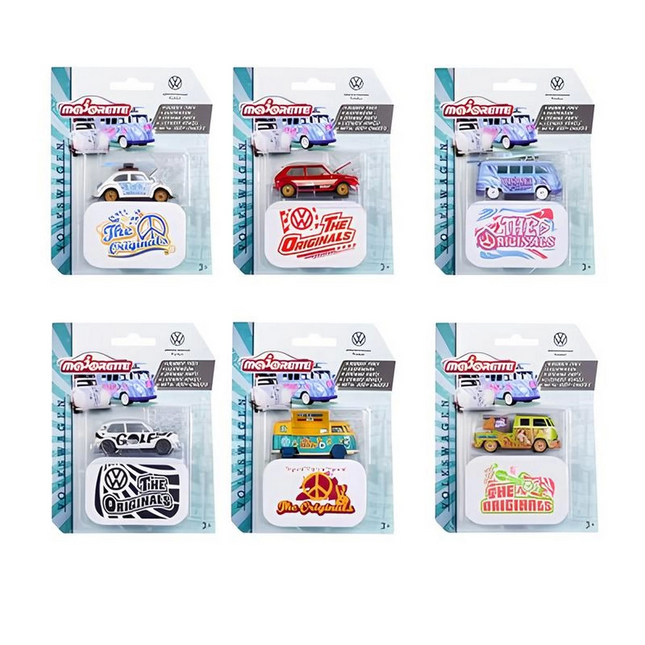 Majorette VW The Originals Deluxe Cars