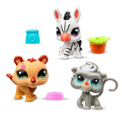 Littlest Pet Shop Minis 3-Piece Figure Set S2