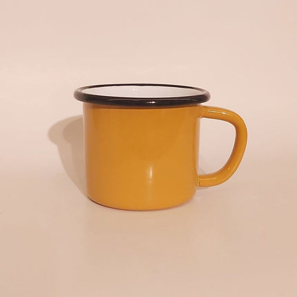 Enamel Mug Oxidized Yellow