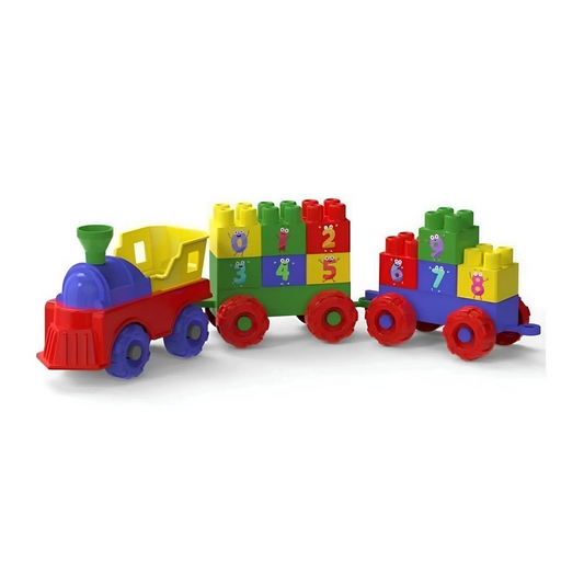 Asya Oyuncak Ant Blocks Numbered Train