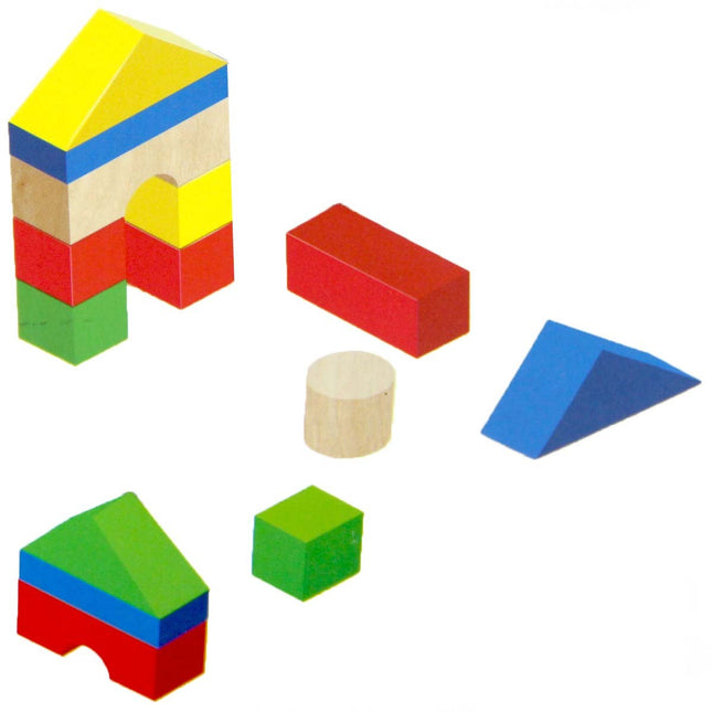 Playwood Educational Wooden Blocks 29 Pieces