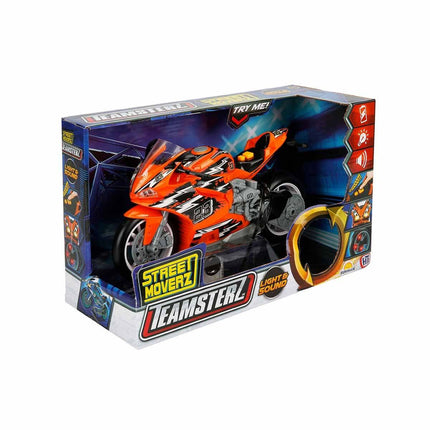 Teamsterz Street Moverz Motorized Motorcycle with Sound and Lights 27 cm.