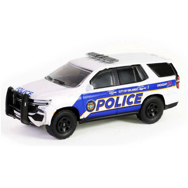 Greenlight 1/64 Hot Pursuit Series 45- 2022 Chevrolet Tahoe Police Pursuit Vehicle