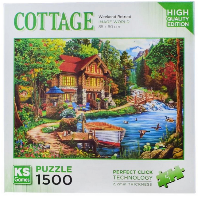 KS Games Weekend Retreat Puzzle 1500 Pieces 22041
