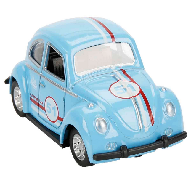 Maxx Wheels Die Cast Pull-Down Beetle Racing Car