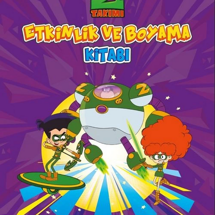 Z Team Activity and Coloring Book 2