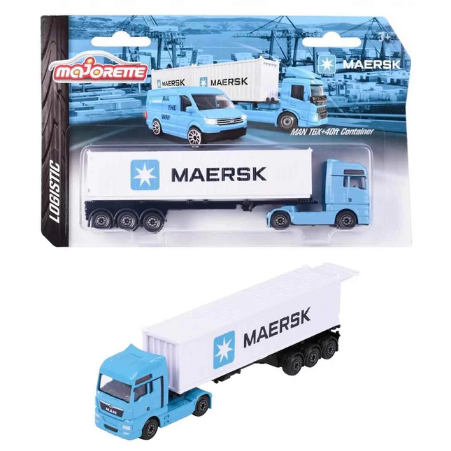 Majorette Maersk Themed Logistics Transport Vehicle