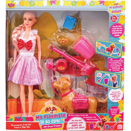 Anlily Baby and My Playmate Dog