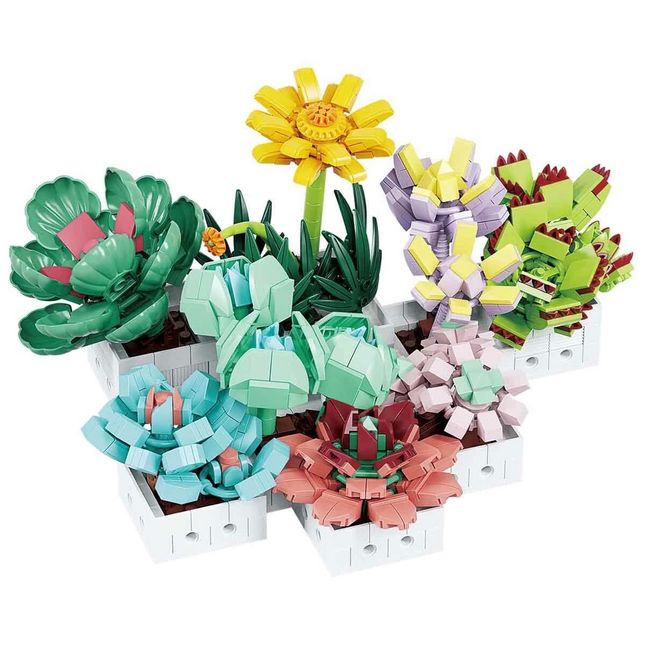 BLX Succulent Flower Bouquet 8842