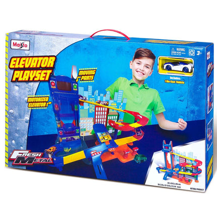 Maisto Fresh Metal Garage Set with Elevator