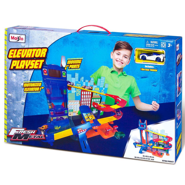 Maisto Fresh Metal Garage Set with Elevator
