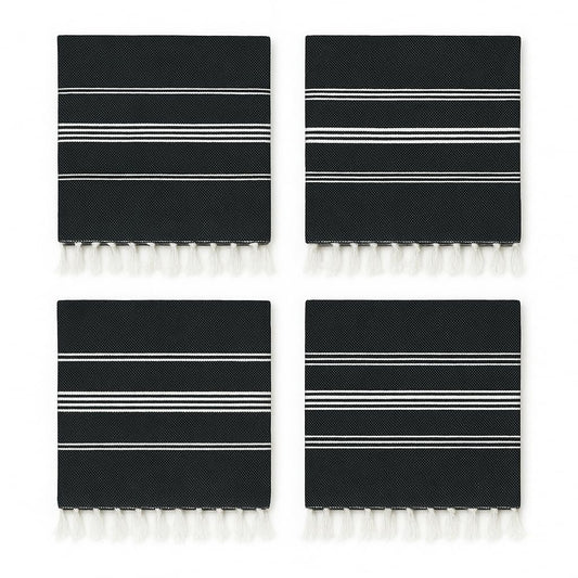 HAVLULAND Turkish Beach Towels Oversized, Quick-Dry & Sand-Free | Lightweight, Absorbent Bath Towels for Travel, Pool, Vacation & Beach | 40” x 72” Bulk Set