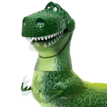 Disney Store Official Rex Interactive Talking Action Figure from Toy Story, Features Sounds and Phrases from The Movies, Interacts with Other Figures and Toys