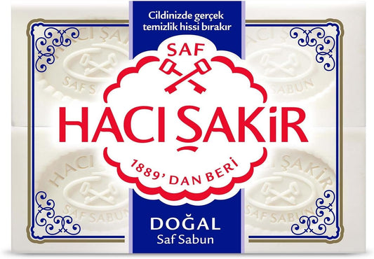 Hacisakir Natural Soap -4x 175 g =700g