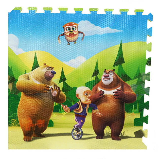 Lovely Bears Eva Puzzle Floor Mat 120x120 Cm Play Mat 12 mm Thickness