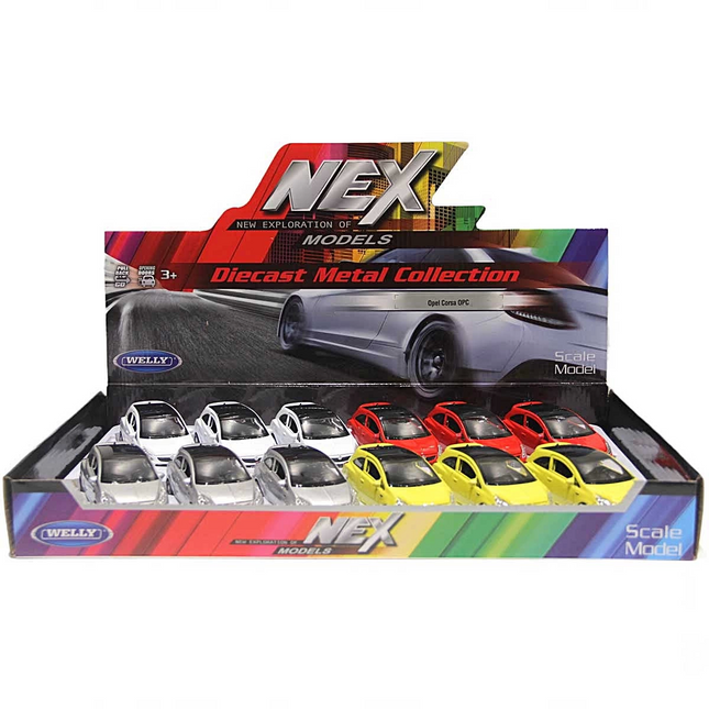 Welly 1:32 Opel Corsa OPC Pull Back Car