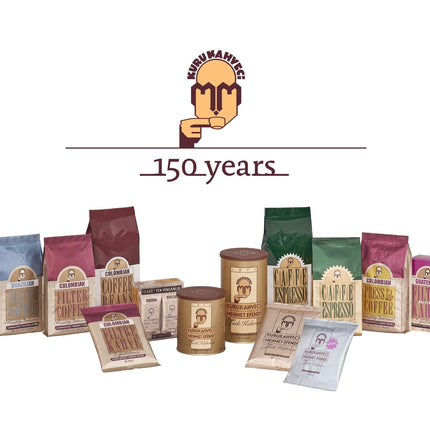 KURUKAHVECI MEHMET EFENDI Turkish Coffee, Arabica Beans, Roasted Ground, Rich Aroma, Fresh, Medium to Heavy-bodied, Original Taste Since 1871 (8.8 OZ / 250 Gr)